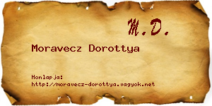 Moravecz Dorottya névjegykártya